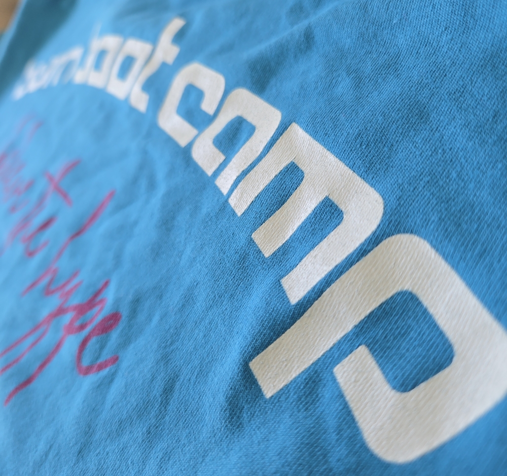 Burn Boot Camp Blue Sweatshirt